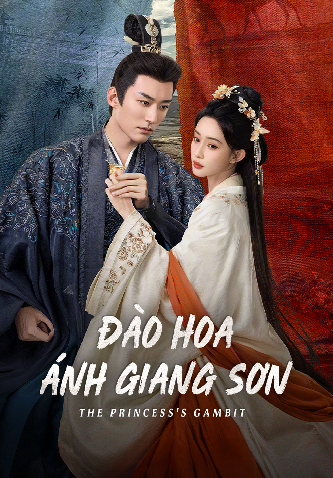 đào hoa ánh giang sơn